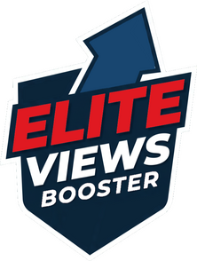 Elite Views Booster logo - service to promote Elite Prospects hockey profiles and increase visibility