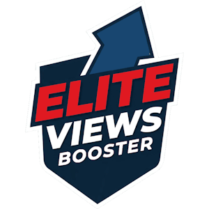 Elite Views Booster - Increase Your Elite Prospects Profile Views Elite Views Booster logo - service to promote Elite Prospects hockey profiles and increase visibility